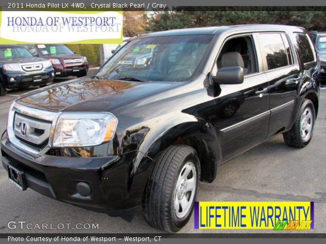 2011 Honda Pilot LX 4WD in Crystal Black Pearl