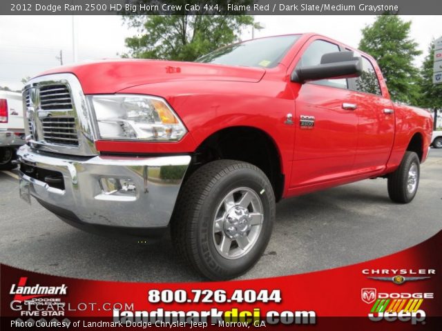 2012 Dodge Ram 2500 HD Big Horn Crew Cab 4x4 in Flame Red