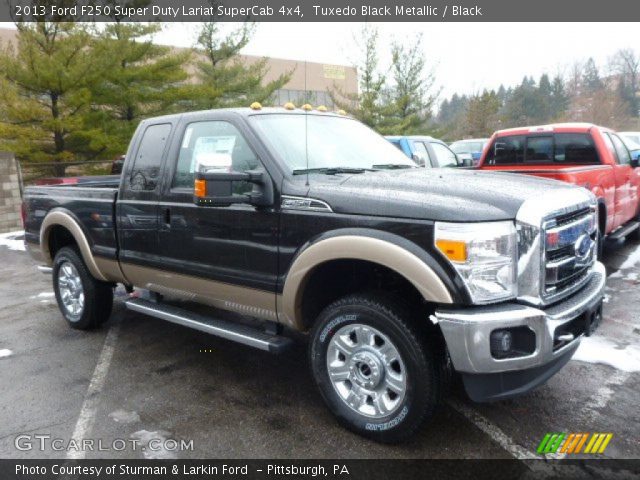 2013 Ford F250 Super Duty Lariat SuperCab 4x4 in Tuxedo Black Metallic
