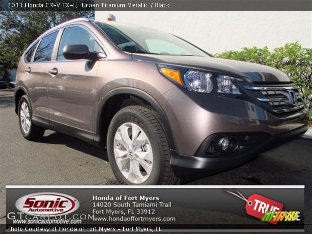 2013 Honda CR-V EX-L in Urban Titanium Metallic