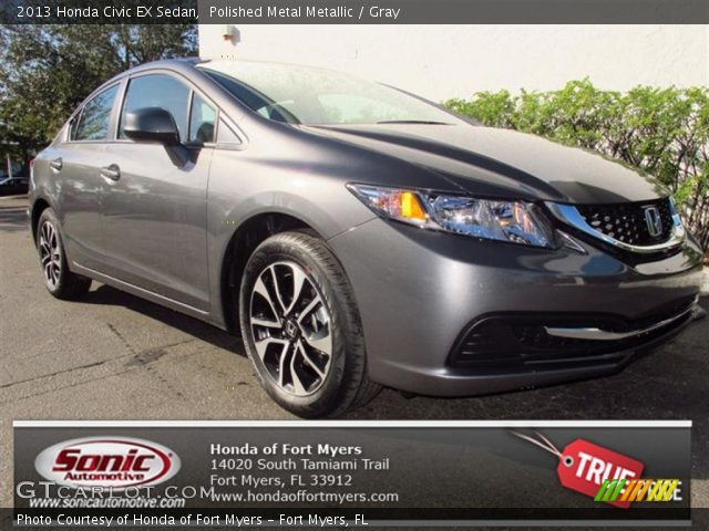2013 Honda Civic EX Sedan in Polished Metal Metallic