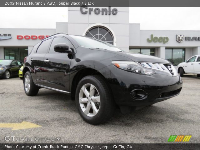 2009 Nissan Murano S AWD in Super Black