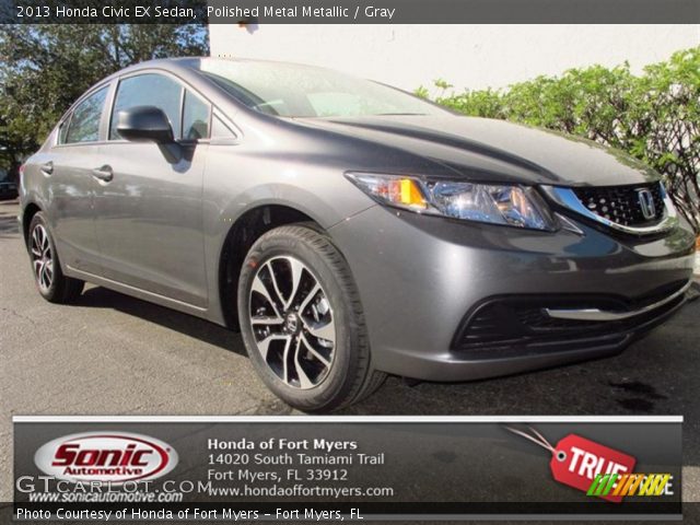 2013 Honda Civic EX Sedan in Polished Metal Metallic