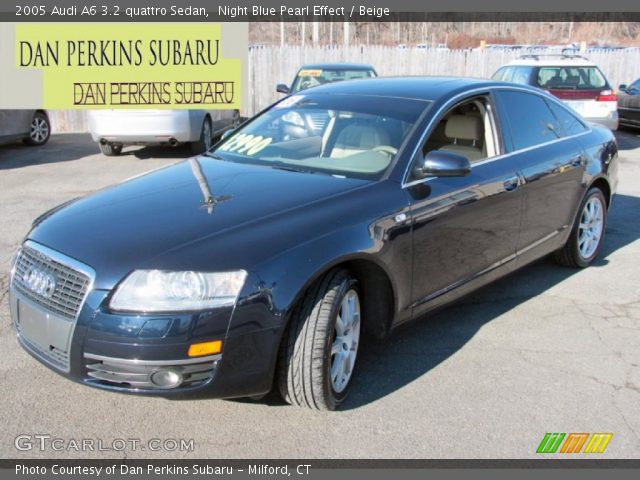 2005 Audi A6 3.2 quattro Sedan in Night Blue Pearl Effect