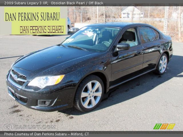 2009 Subaru Legacy 3.0R in Obsidian Black Pearl