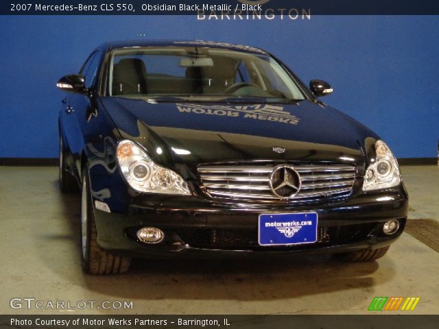 2007 Mercedes-Benz CLS 550 in Obsidian Black Metallic