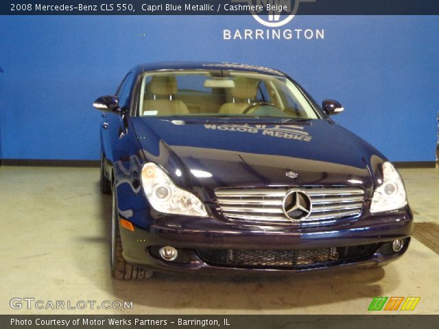 2008 Mercedes-Benz CLS 550 in Capri Blue Metallic