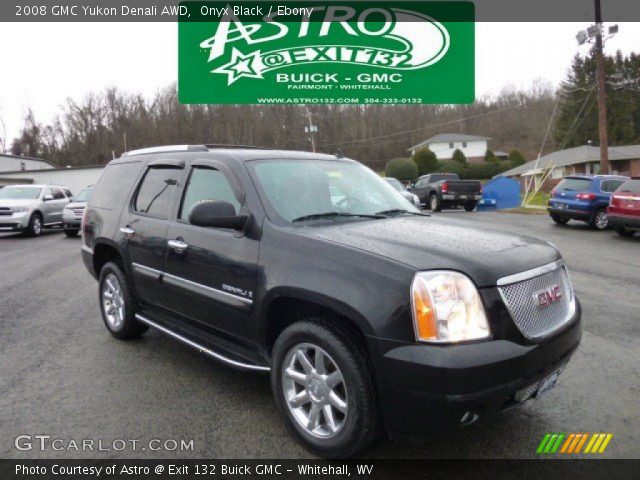 2008 GMC Yukon Denali AWD in Onyx Black