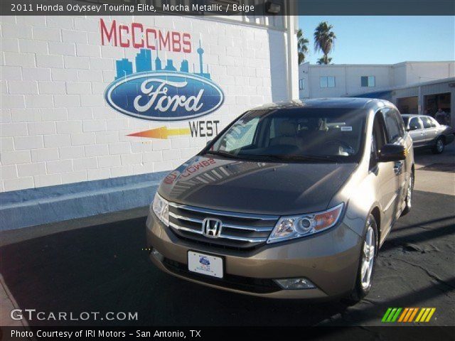2011 Honda Odyssey Touring Elite in Mocha Metallic