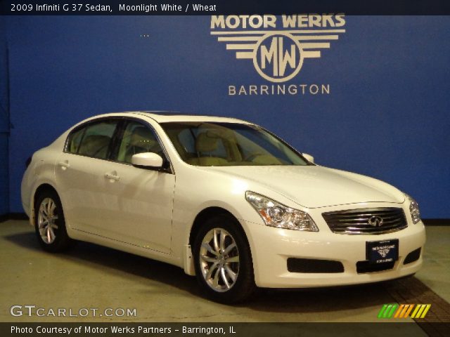 2009 Infiniti G 37 Sedan in Moonlight White