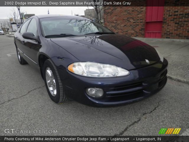 2002 Dodge Intrepid ES in Deep Sapphire Blue Pearlcoat