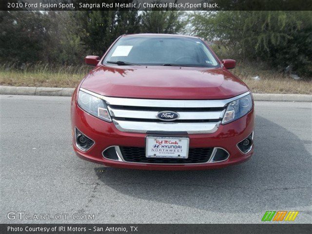 2010 Ford Fusion Sport in Sangria Red Metallic