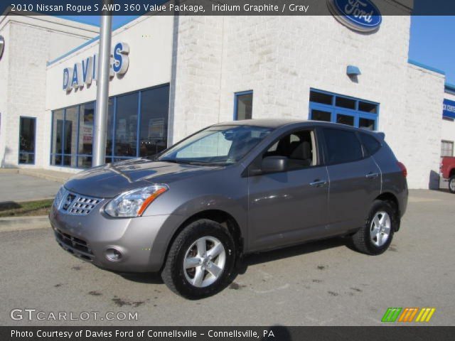 2010 Nissan Rogue S AWD 360 Value Package in Iridium Graphite
