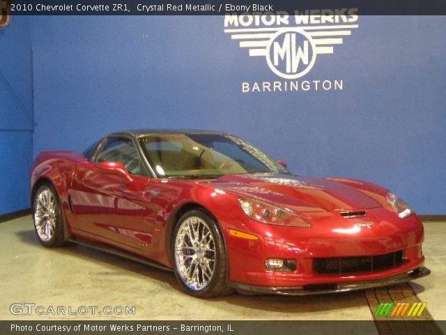 2010 Chevrolet Corvette ZR1 in Crystal Red Metallic