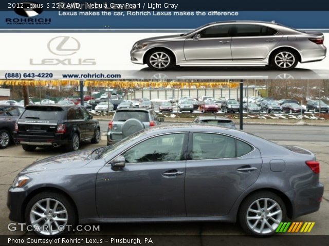 2012 Lexus IS 250 AWD in Nebula Gray Pearl