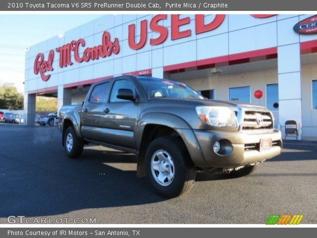 2010 Toyota Tacoma V6 SR5 PreRunner Double Cab in Pyrite Mica