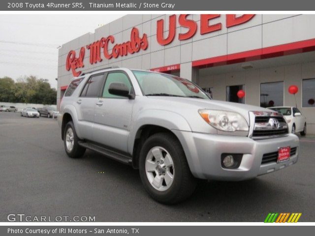 2008 Toyota 4Runner SR5 in Titanium Metallic
