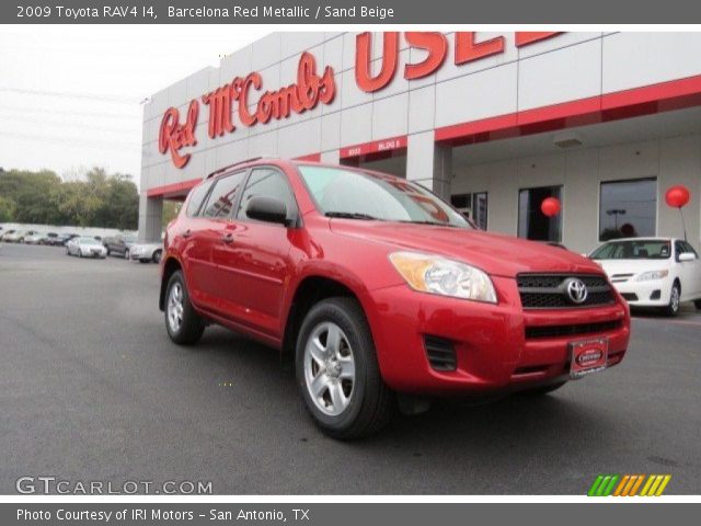 2009 Toyota RAV4 I4 in Barcelona Red Metallic