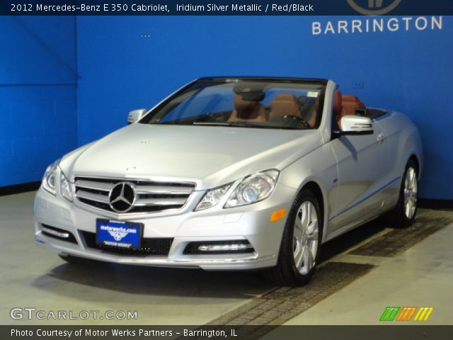 2012 Mercedes-Benz E 350 Cabriolet in Iridium Silver Metallic