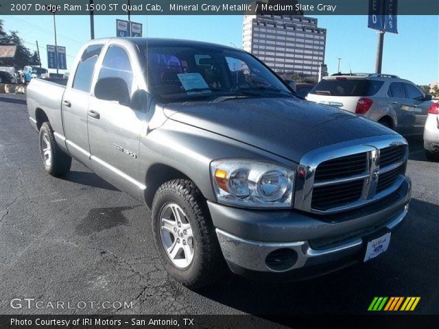 2007 Dodge Ram 1500 ST Quad Cab in Mineral Gray Metallic