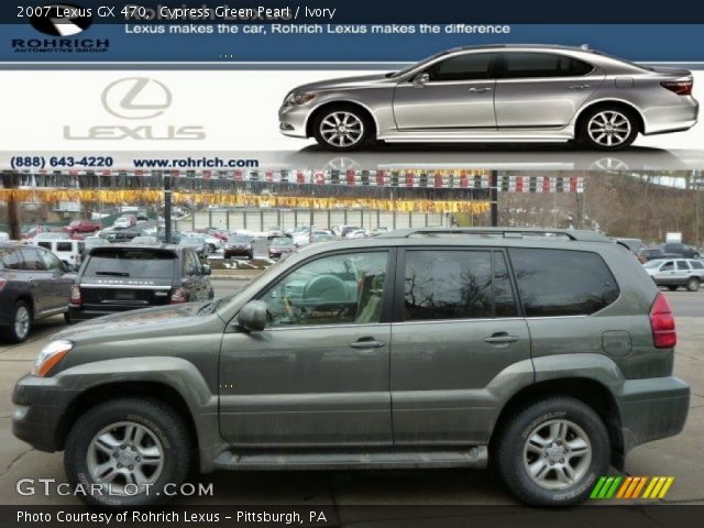 2007 Lexus GX 470 in Cypress Green Pearl