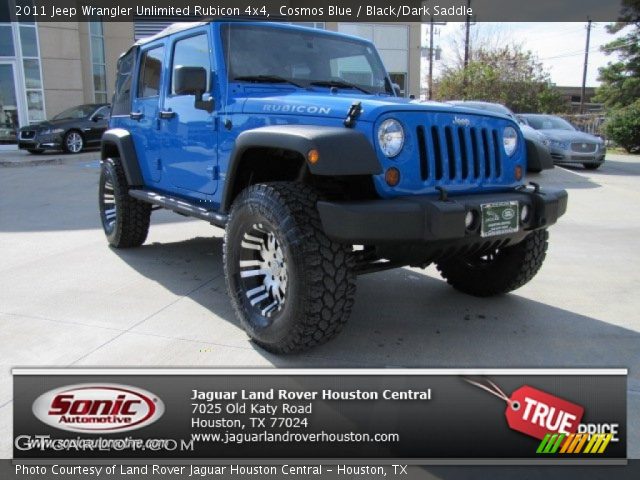 2011 Jeep Wrangler Unlimited Rubicon 4x4 in Cosmos Blue