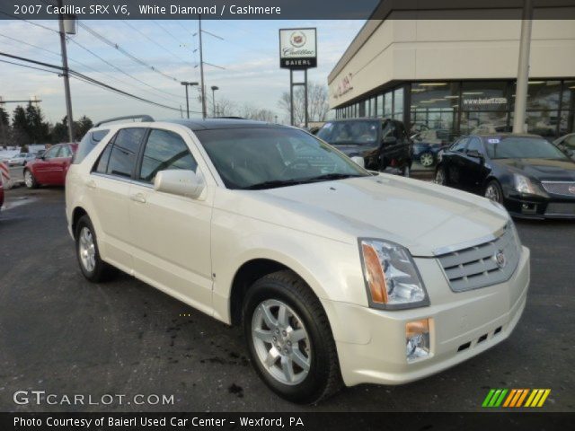 2007 Cadillac SRX V6 in White Diamond