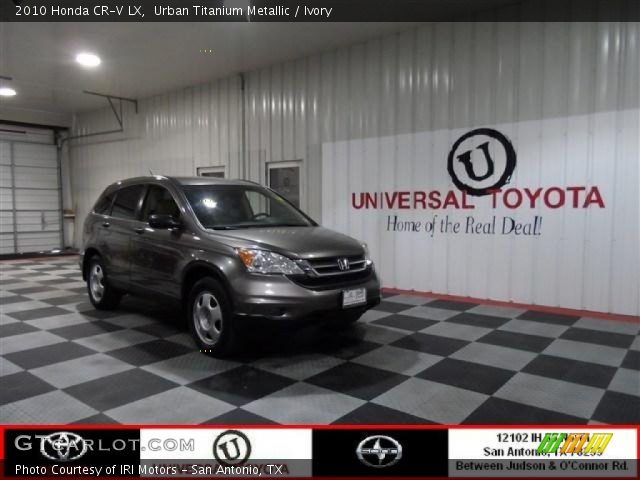 2010 Honda CR-V LX in Urban Titanium Metallic
