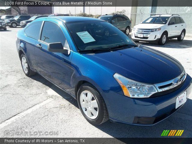 2008 Ford Focus S Coupe in Vista Blue Metallic