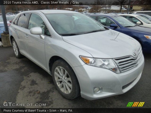 2010 Toyota Venza AWD in Classic Silver Metallic