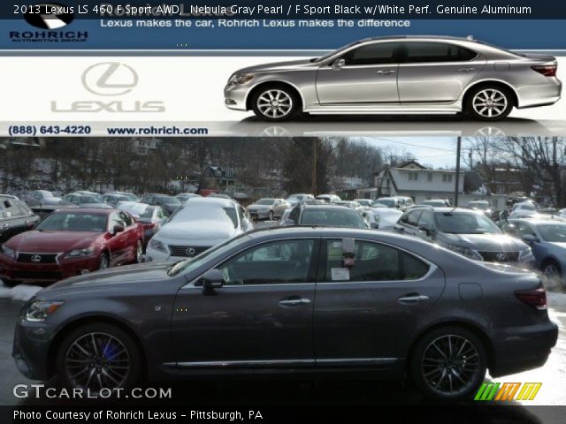 2013 Lexus LS 460 F Sport AWD in Nebula Gray Pearl