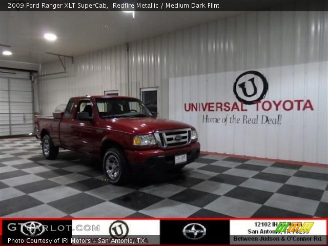 2009 Ford Ranger XLT SuperCab in Redfire Metallic