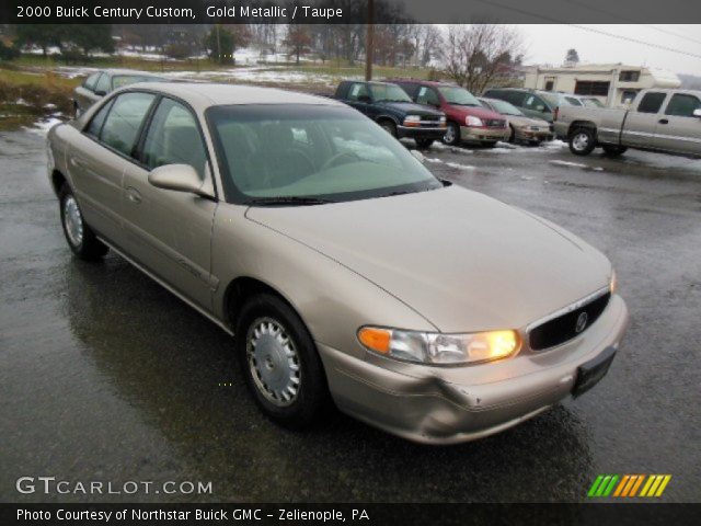 2000 Buick Century Custom in Gold Metallic