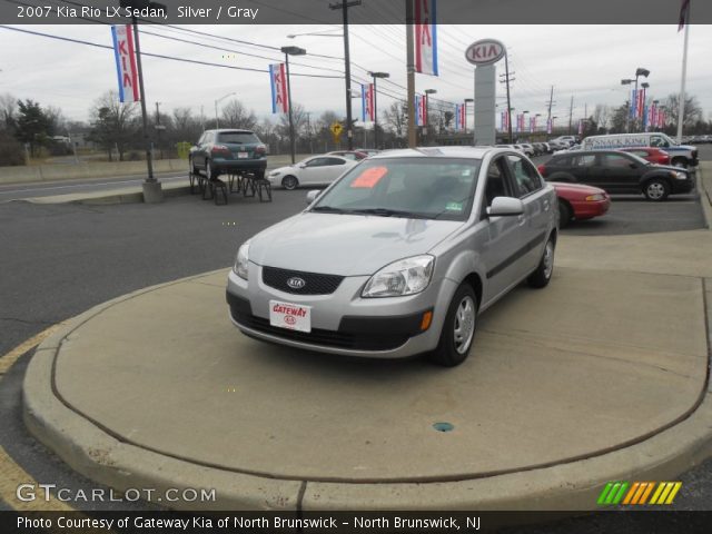 2007 Kia Rio LX Sedan in Silver