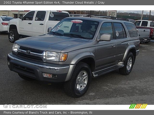 2002 Toyota 4Runner Sport Edition 4x4 in Thunder Cloud Metallic