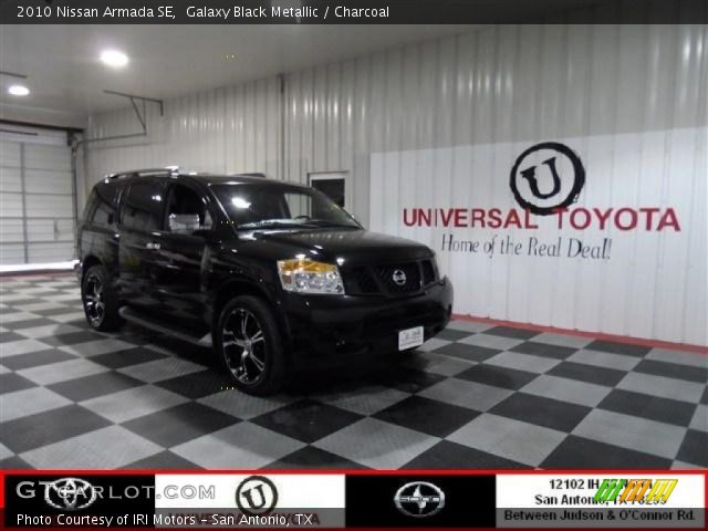 2010 Nissan Armada SE in Galaxy Black Metallic