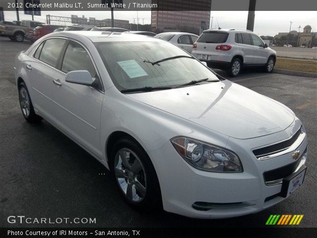 2012 Chevrolet Malibu LT in Summit White