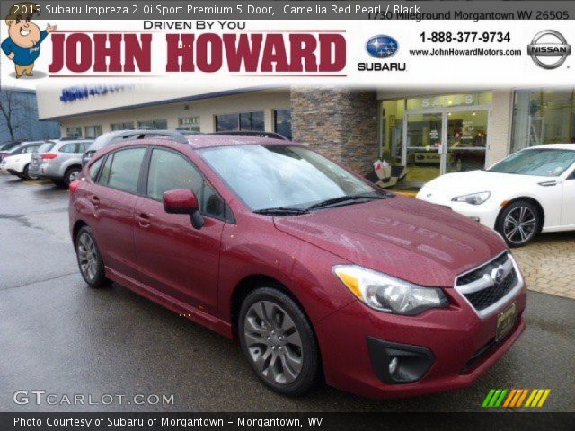 2013 Subaru Impreza 2.0i Sport Premium 5 Door in Camellia Red Pearl