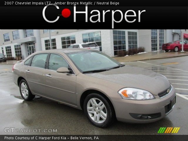 2007 Chevrolet Impala LTZ in Amber Bronze Metallic