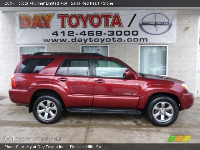 2007 Toyota 4Runner Limited 4x4 in Salsa Red Pearl