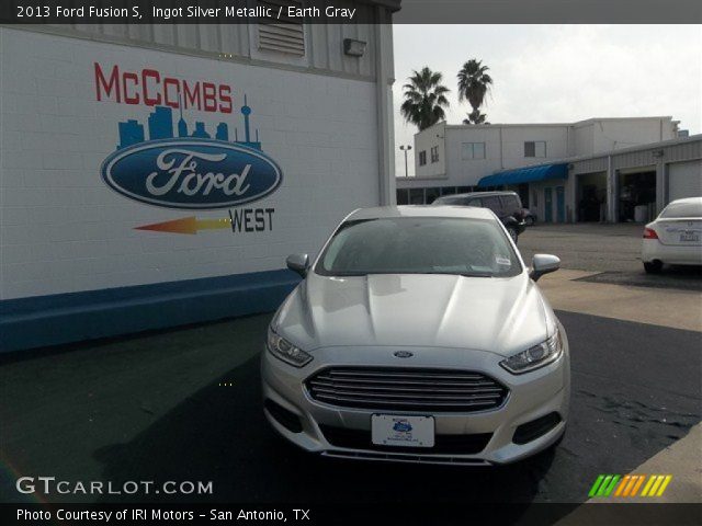 2013 Ford Fusion S in Ingot Silver Metallic