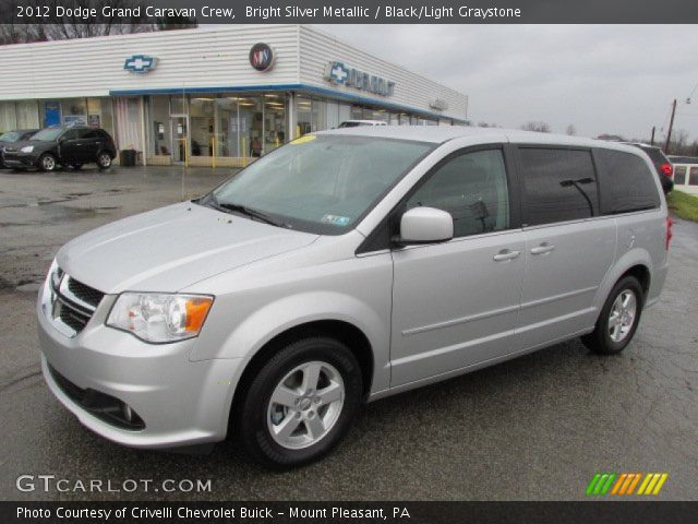 2012 Dodge Grand Caravan Crew in Bright Silver Metallic