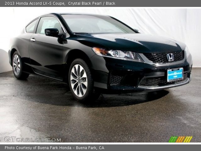 2013 Honda Accord LX-S Coupe in Crystal Black Pearl