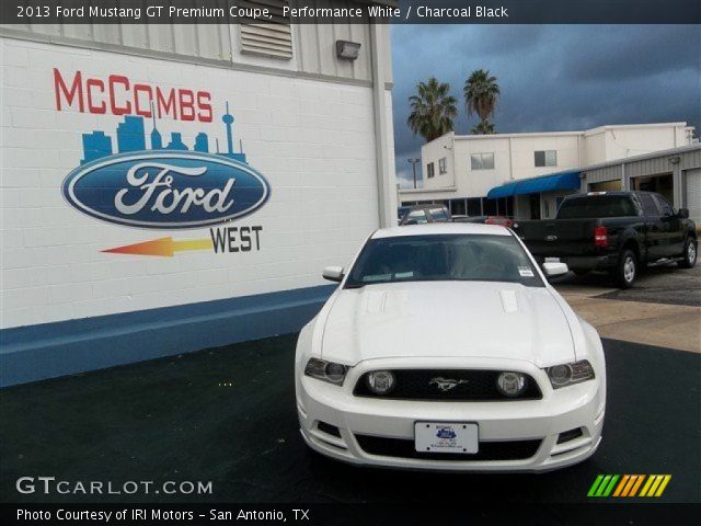 2013 Ford Mustang GT Premium Coupe in Performance White