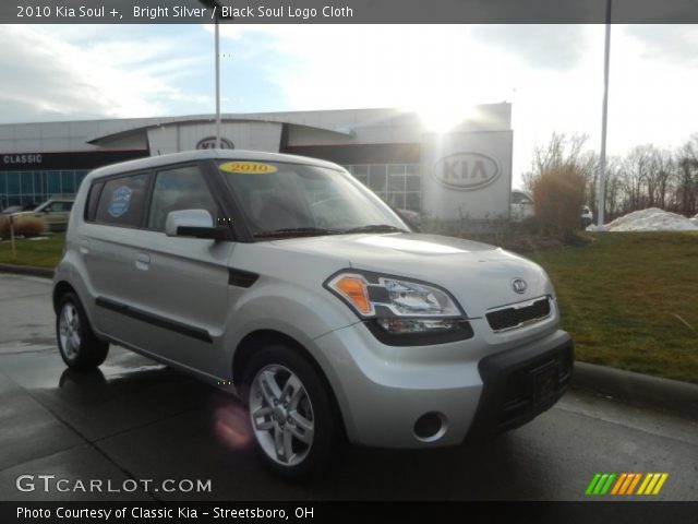 2010 Kia Soul + in Bright Silver