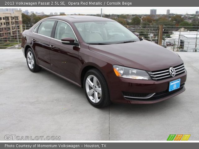 2013 Volkswagen Passat 2.5L SE in Opera Red Metallic
