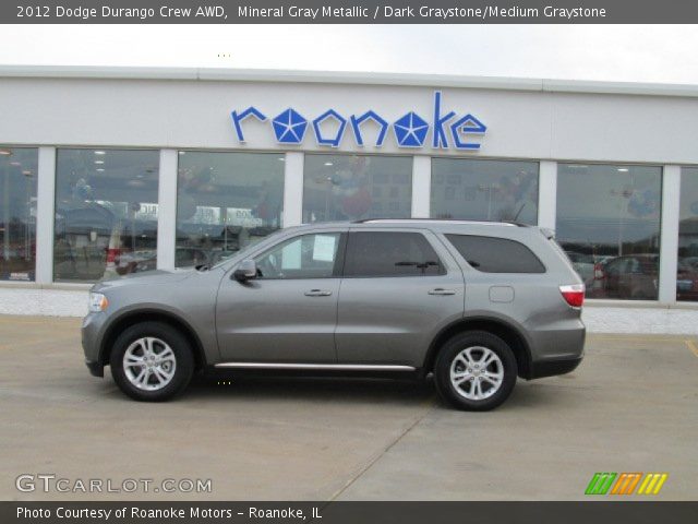 2012 Dodge Durango Crew AWD in Mineral Gray Metallic
