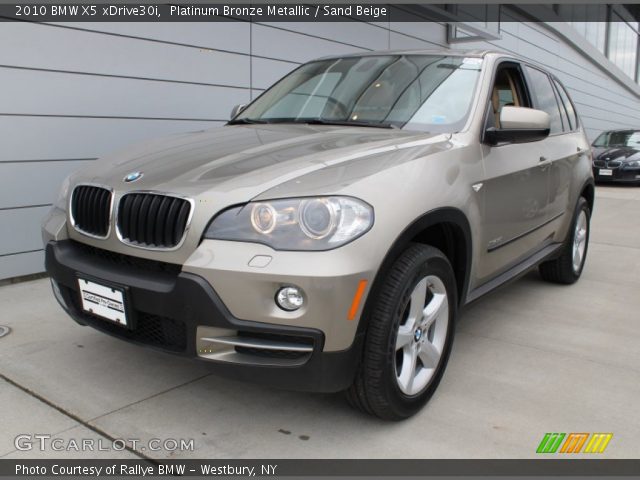 2010 BMW X5 xDrive30i in Platinum Bronze Metallic