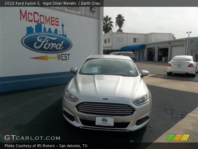 2013 Ford Fusion S in Ingot Silver Metallic