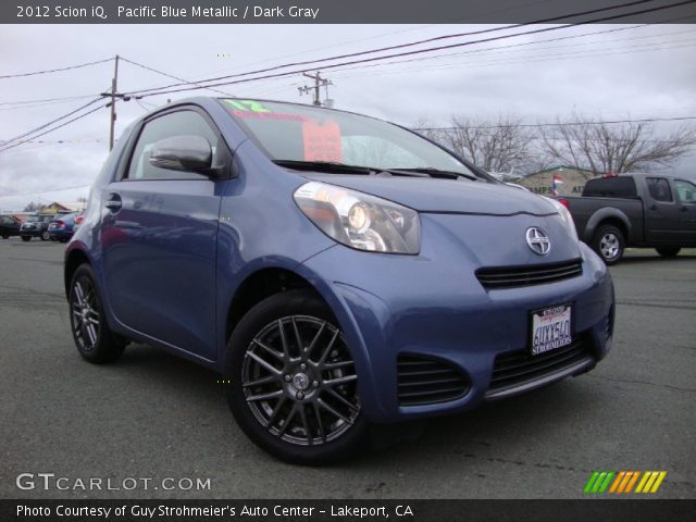 2012 Scion iQ  in Pacific Blue Metallic